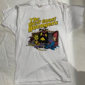 Vintage 1989 West coast avengers marvel T shirt size m